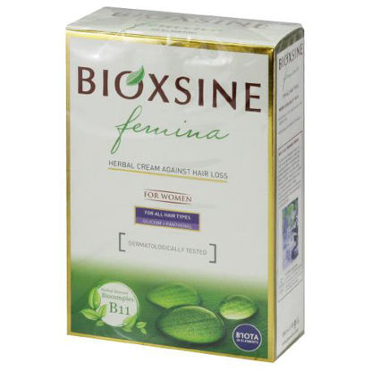Світлина Bioxsine Femina (Біоксин Феміна) рослинний бальзам проти випаданняя для всіх типів волосся/ Herbal Cream Against Hair Loss for All Hair Types 300 мл